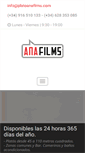 Mobile Screenshot of platoanafilms.com